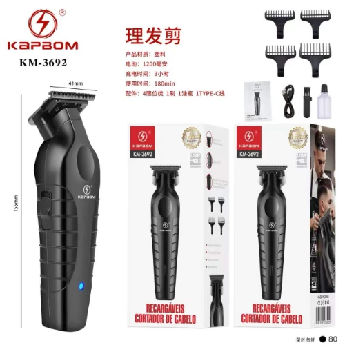 Máquina de Cortar Cabelo  1200mAh