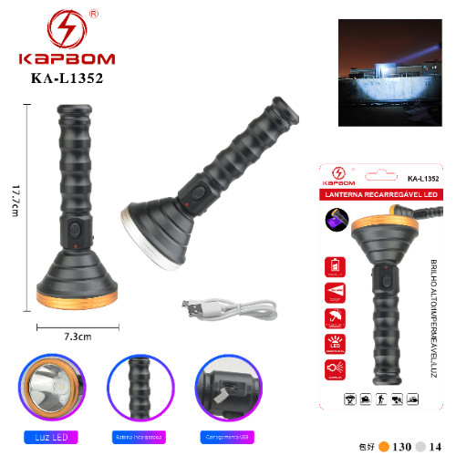 Lanterna de Led Recarregavel