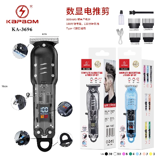 Maquina De Cortar Cabelo Turbo