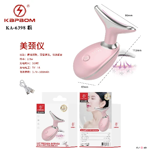 Massageador Facial Redutor de Papadas Rugas Pescoço e Rosto 2.5W