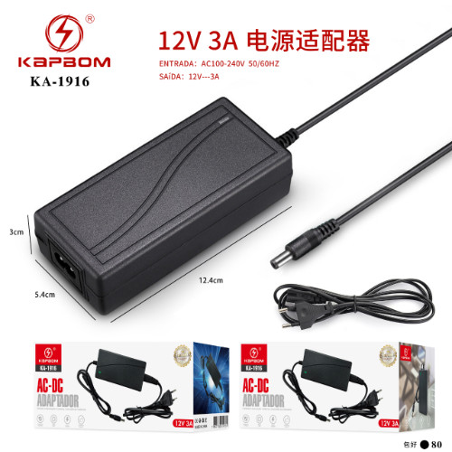 Adaptador de energia 12V 3A
