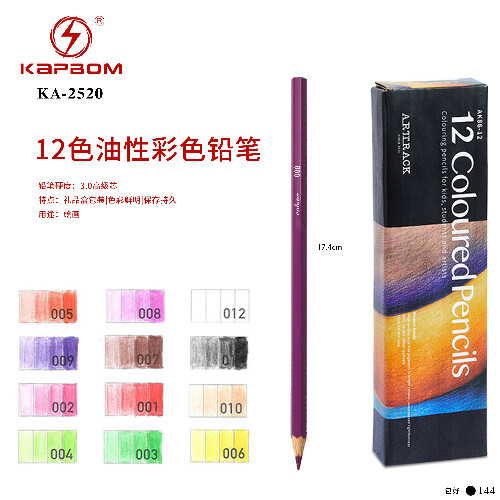 LÁPIS DE COR (12 cores)