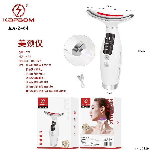 Massageador Elétrico De Beleza Facial Para Rosto E Pescoço